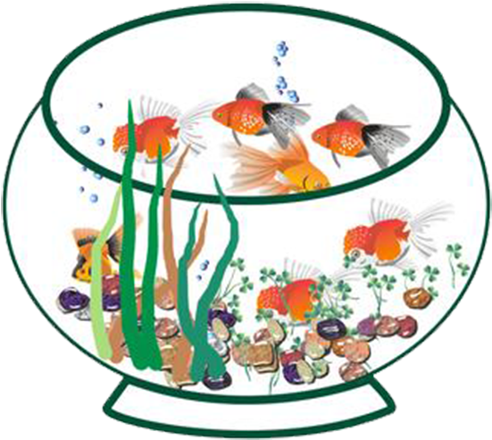 Goldfish Aquarium Clip Art - Goldfish Aquarium Clip Art (600x513)