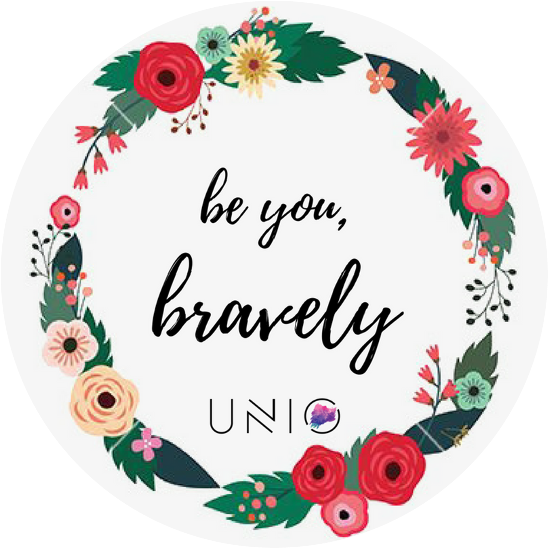 Be You Bravely Unipop - First Epistle To The Corinthians (1181x1171)