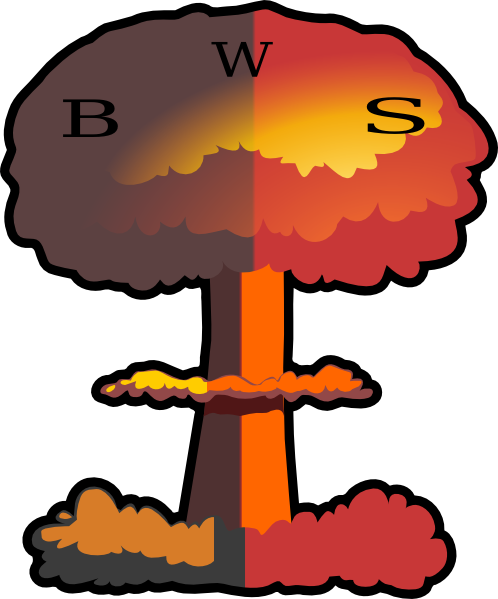 Nuclear Explosion323 Clip Art At Clkercom Vector - Explosion Clipart (498x599)