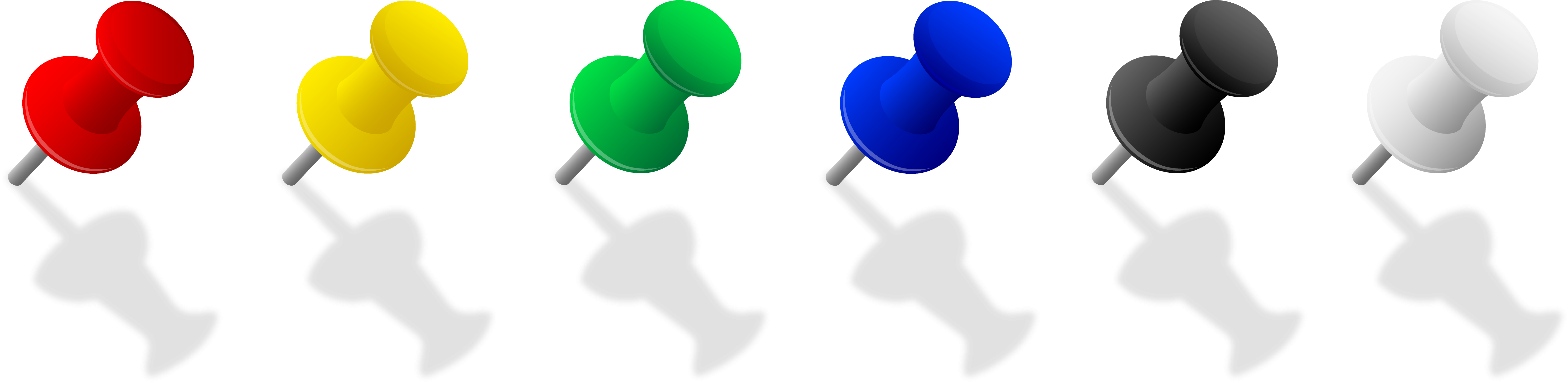 Cowgirl Hat Clip Art Download - Thumbtacks Clipart (6838x1732)