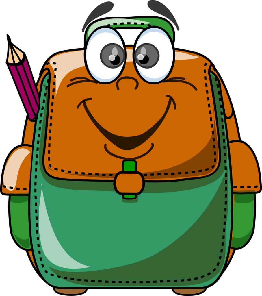 Escola & Formatura - Bag Clip Art (907x1024)