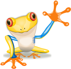 Frog-by Sonny Png Images - Custom Tree Frog Sticker (424x600)