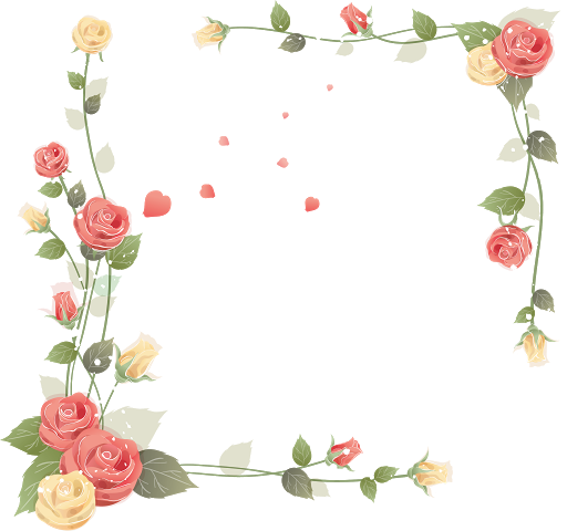 Pink And Fresh Flowers Border Texture, Pink, Fresh, - Happy Mothers Day Background (512x480)