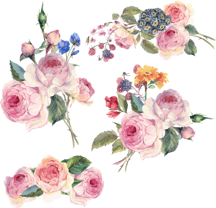 Flower Floral Design Clip Art - Free Vector Flower Png (900x864)