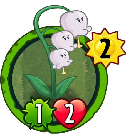 Lily Of The Valley - Plants Vs Zombies Split Pea (429x457)