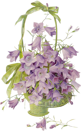 Flores Y Letras Para Decoupage - Vintage Flowers (342x550)