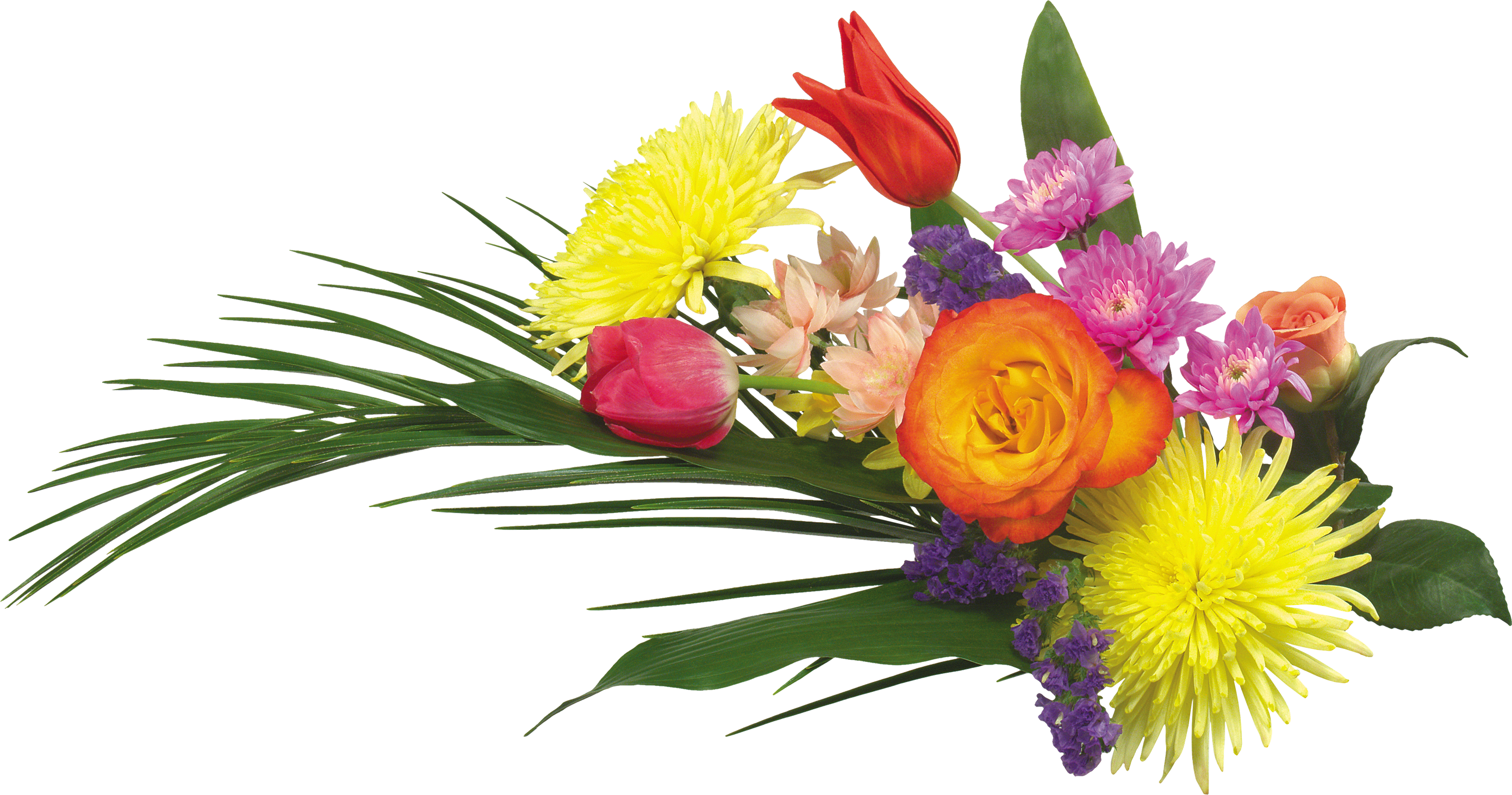 Bouquet Flowers Png - Flowers Png (2781x1463)