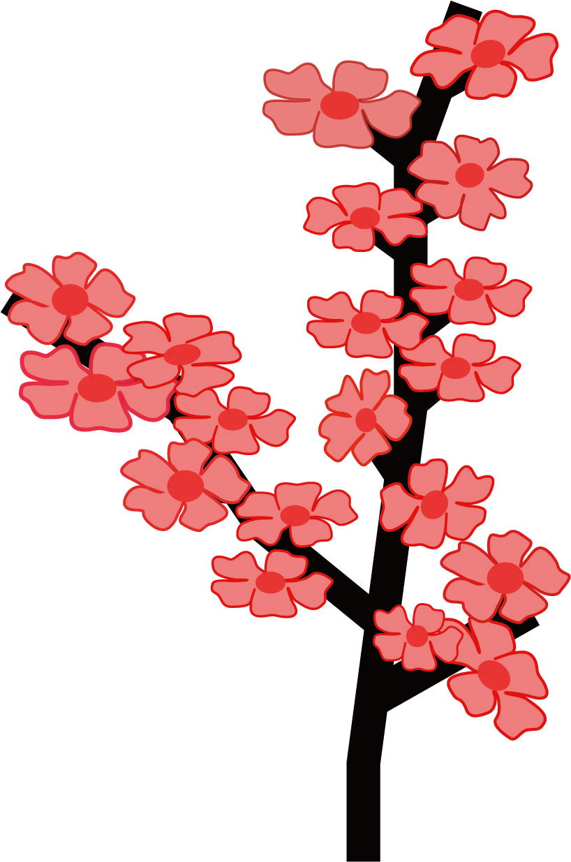 Floral Design Cherry Blossom Flower - Clip Art (1033x1371)