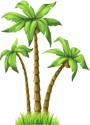Palmtrees - Palm Tree Vector (387x522)