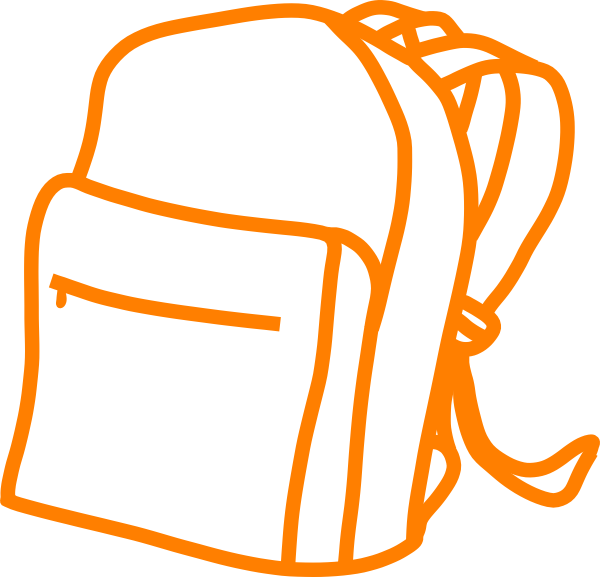 Backpack Silhouette Png (600x577)