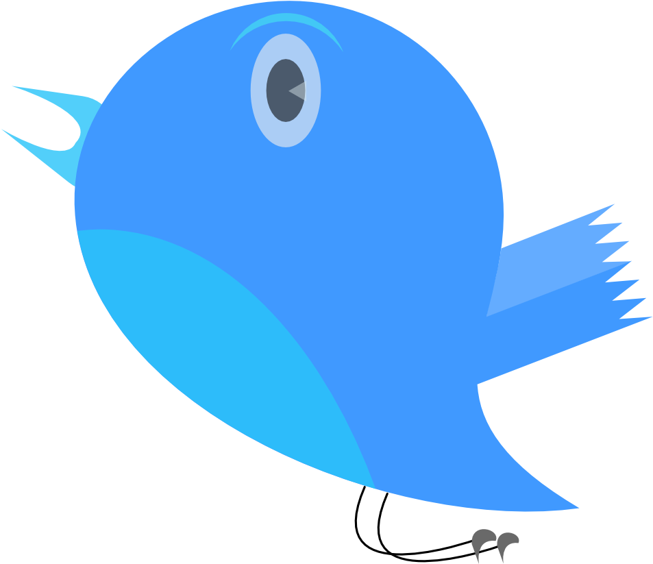 Whit Clipart Twitter - Clip Art (999x999)