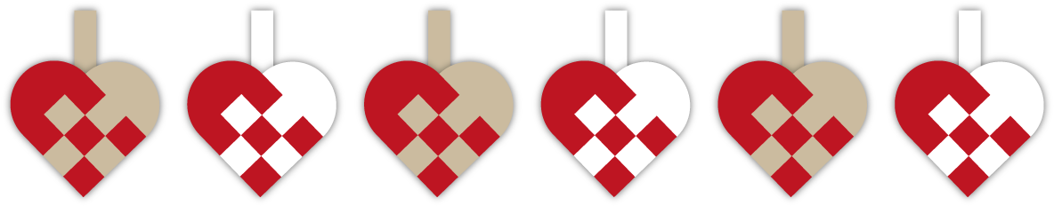 December 1st Christmas Hearts - Flettet Julehjerte (1200x329)