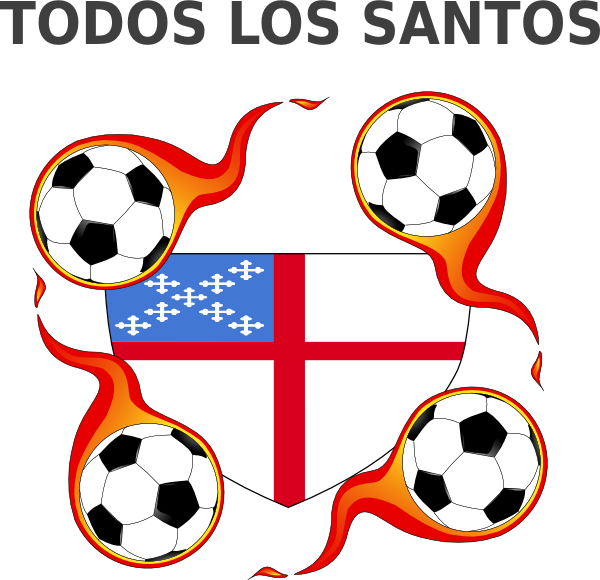Custom Flaming Soccer Ball Shower Curtain (600x580)