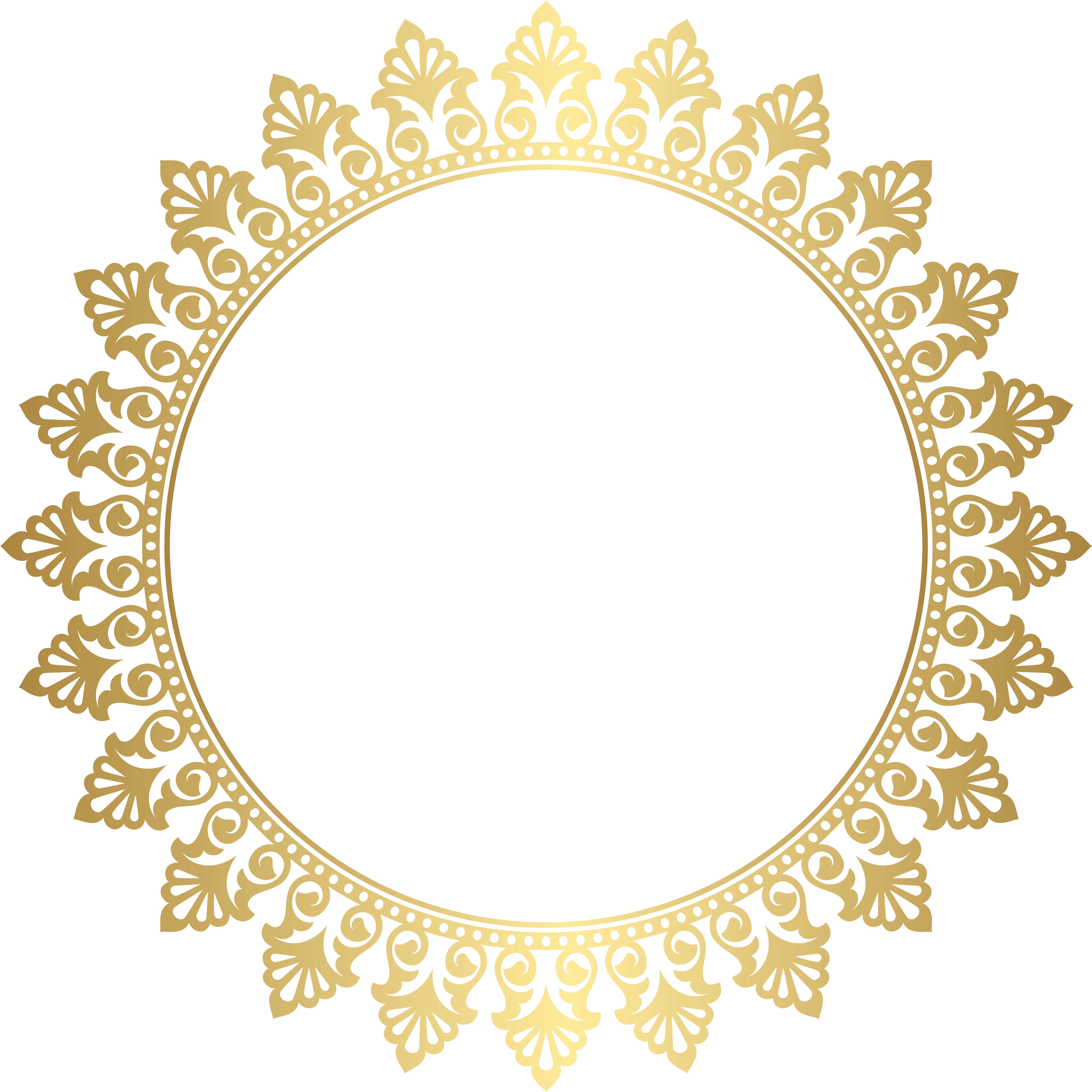 Round Border Frame Clip Art Png Image - Round Border Frame Clip Art Png Image (8000x8000)