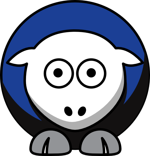 Sheep - Ipfw Mastodons - Team Colors - College Football - College Football (576x600)