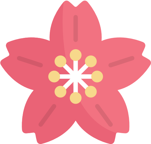 Cherry Blossom Free Icon - Cherry Blossom Free Icon (512x512)