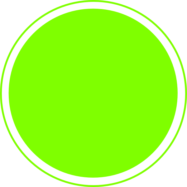 Circle Clipart Lime Green - Lime Green In A Circle (600x600)