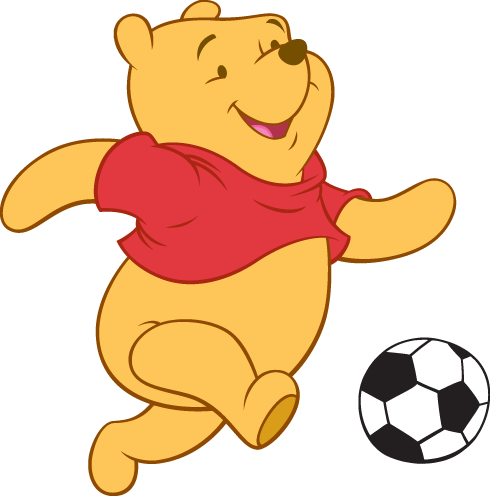 Sport Clipart Winnie The Pooh - Winnie The Pooh Sports (490x496)