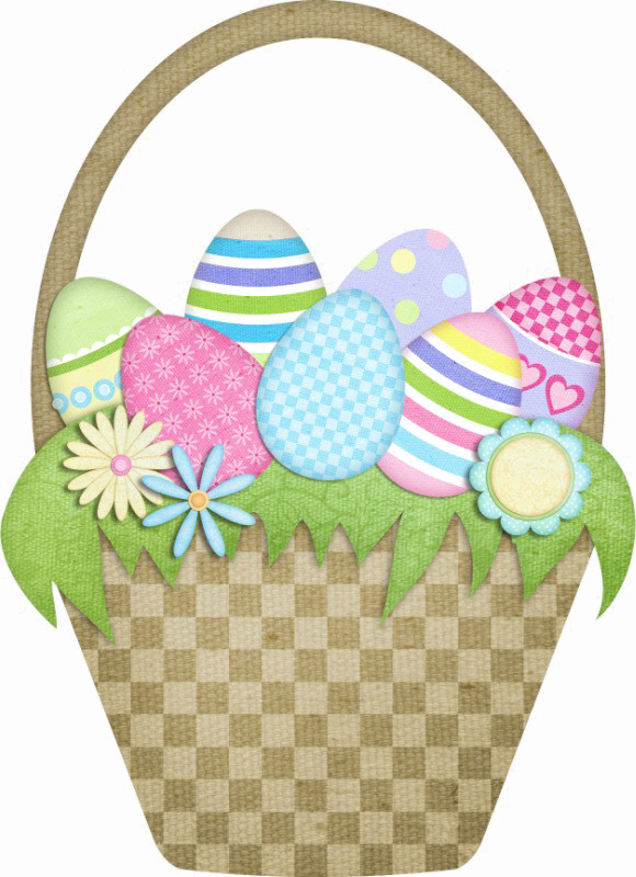 Easter Basket Png Download Image - Vans Slip On Checkerboard Grey (580x800)