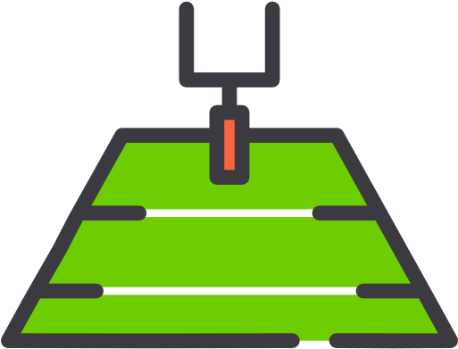Related Football Field Clipart Png - American Football Stadium Icon (512x512)