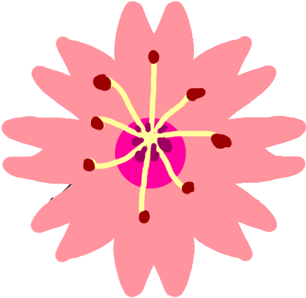 Cherry Blossoms, Cutie Mark, Flower, Flower Blossom, - Flower (500x500)