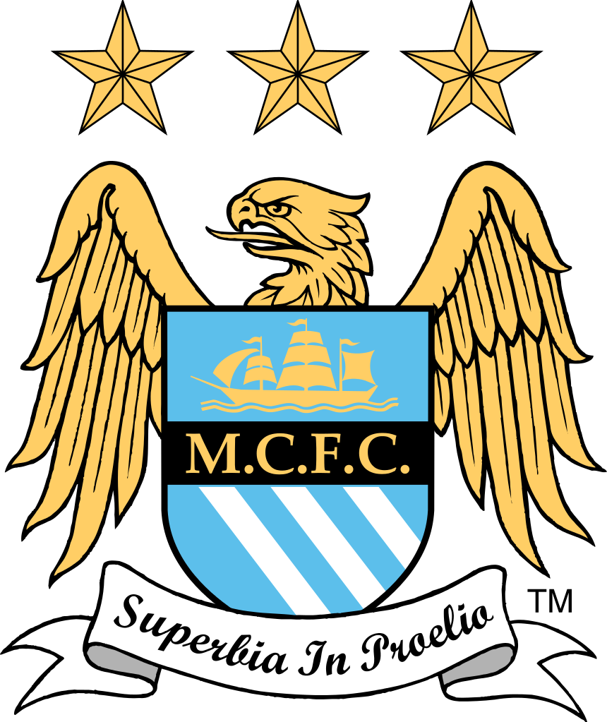 Click Image For Larger Version Name - Dream League Soccer Logo Manchester City (860x1023)
