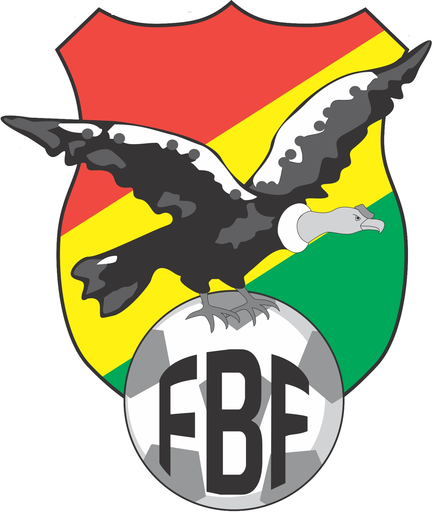Bolivian Football Federation & Bolivia National Football - Bolivia National Football Team Logo (1454x1718)