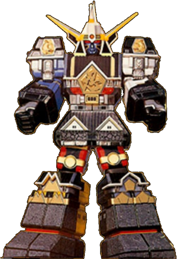 Shogun Megazord - Power Rangers Mighty Morphin Megazords (638x910)