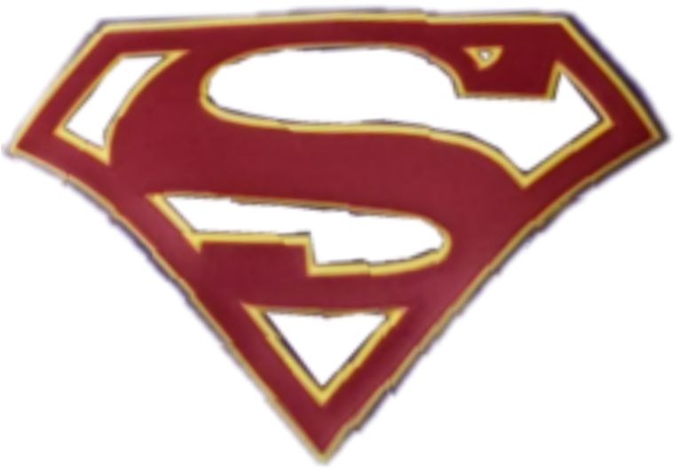 Supergirl Logo By Spider-maguire - Superman-crimson & Gray Shield (773x1033)