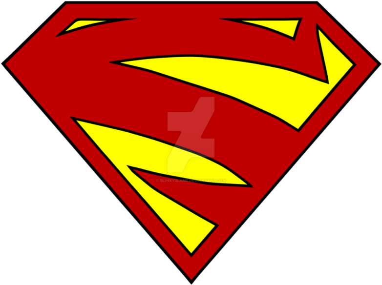 Pin Supergirl Logo Clipart - Superman Logo (800x648)