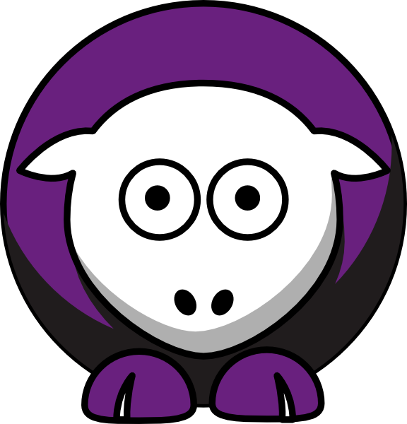 Football Clipart Purple - College Football (576x600)