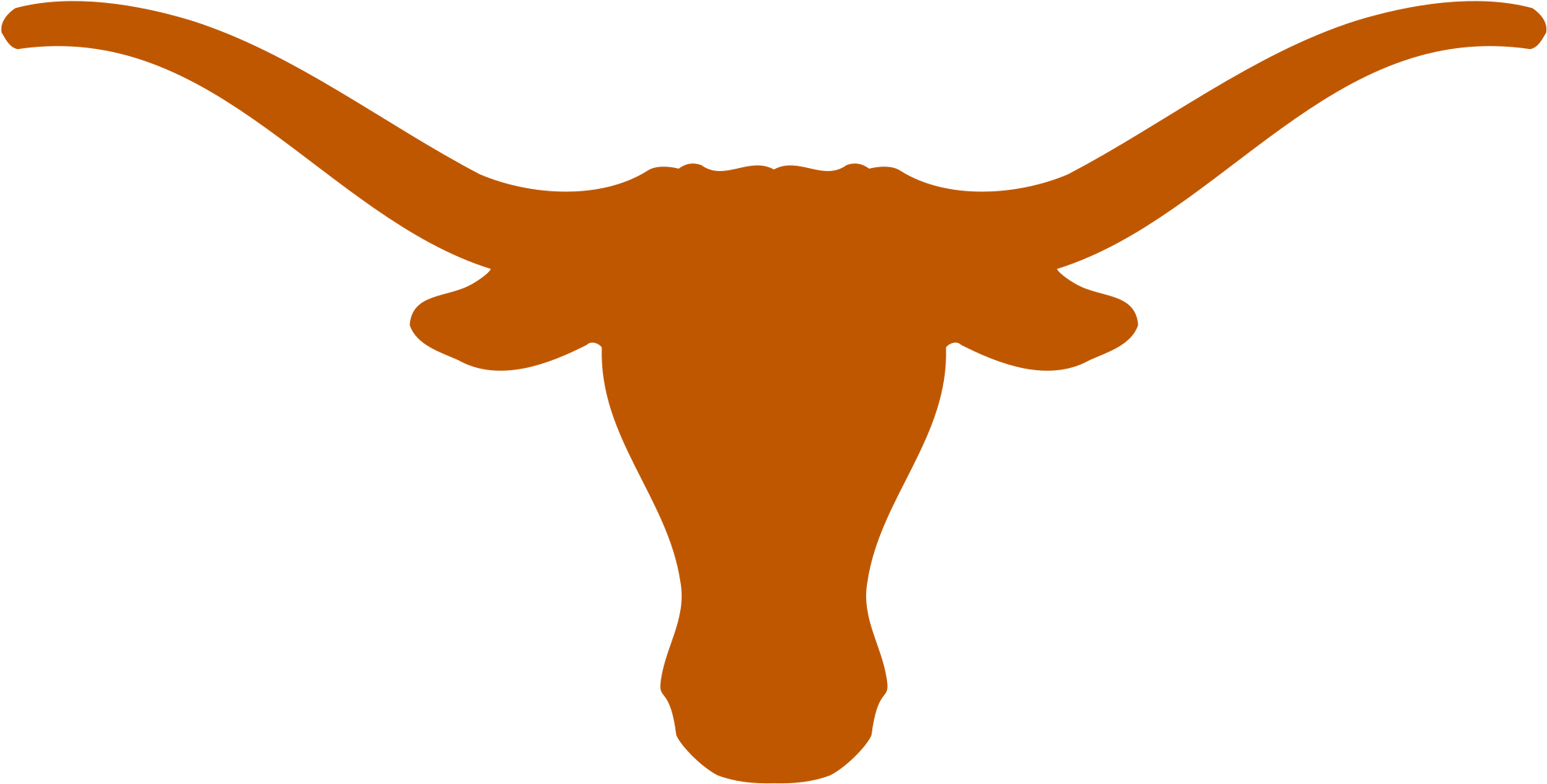 Keywords & Suggestions For Longhorn Football Clipart - Texas Longhorn Logo (2000x1018)