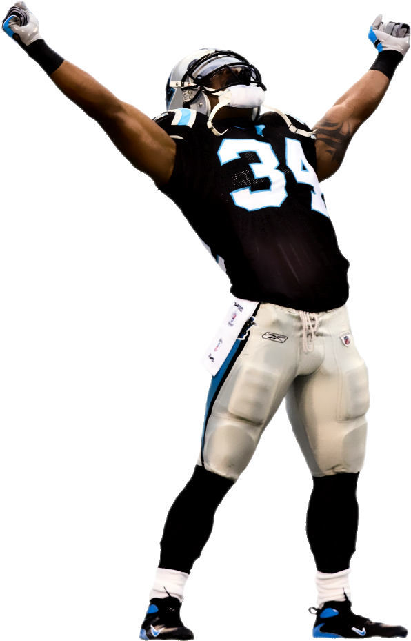 Nfl Football Player - Deangelo Williams Carolina Panthers (650x975)