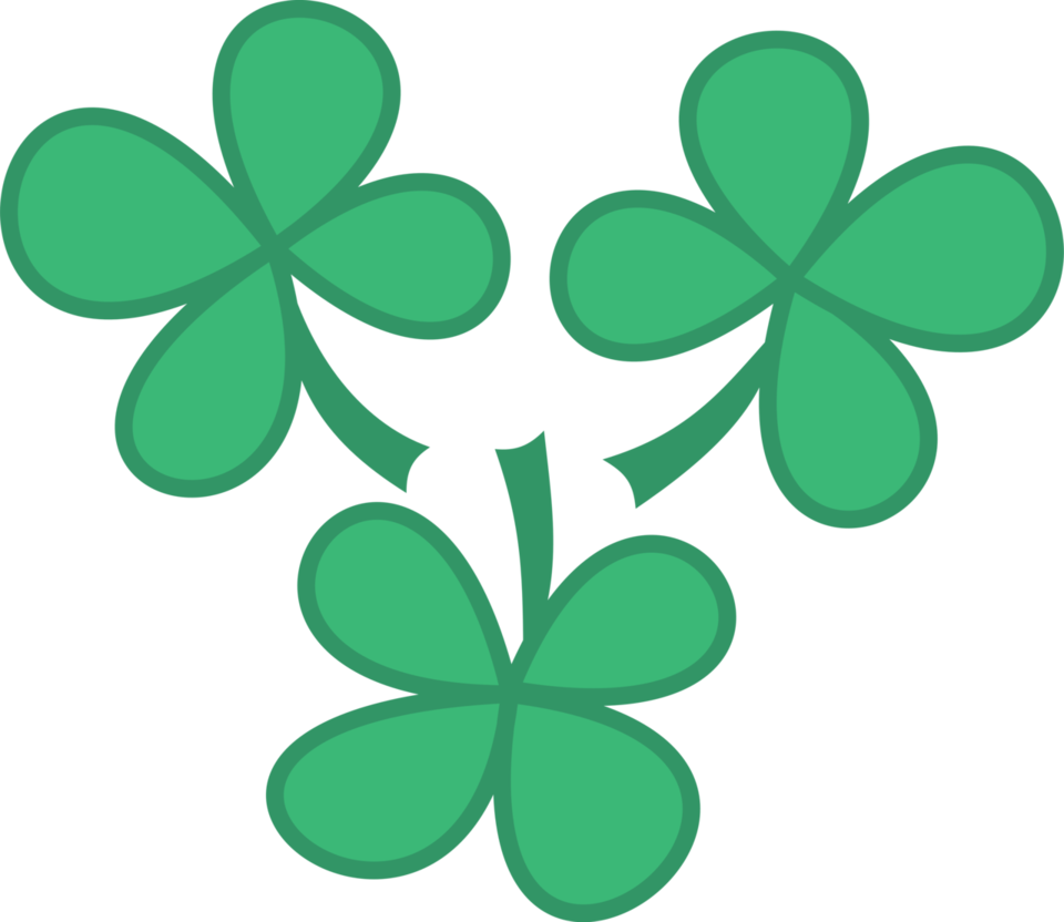 Four-leaf Clover Pony Red Clover Clip Art - Кьютимарка Пнг (960x832)