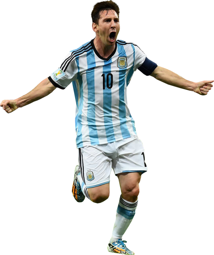 Messi Argentina Png (819x976)