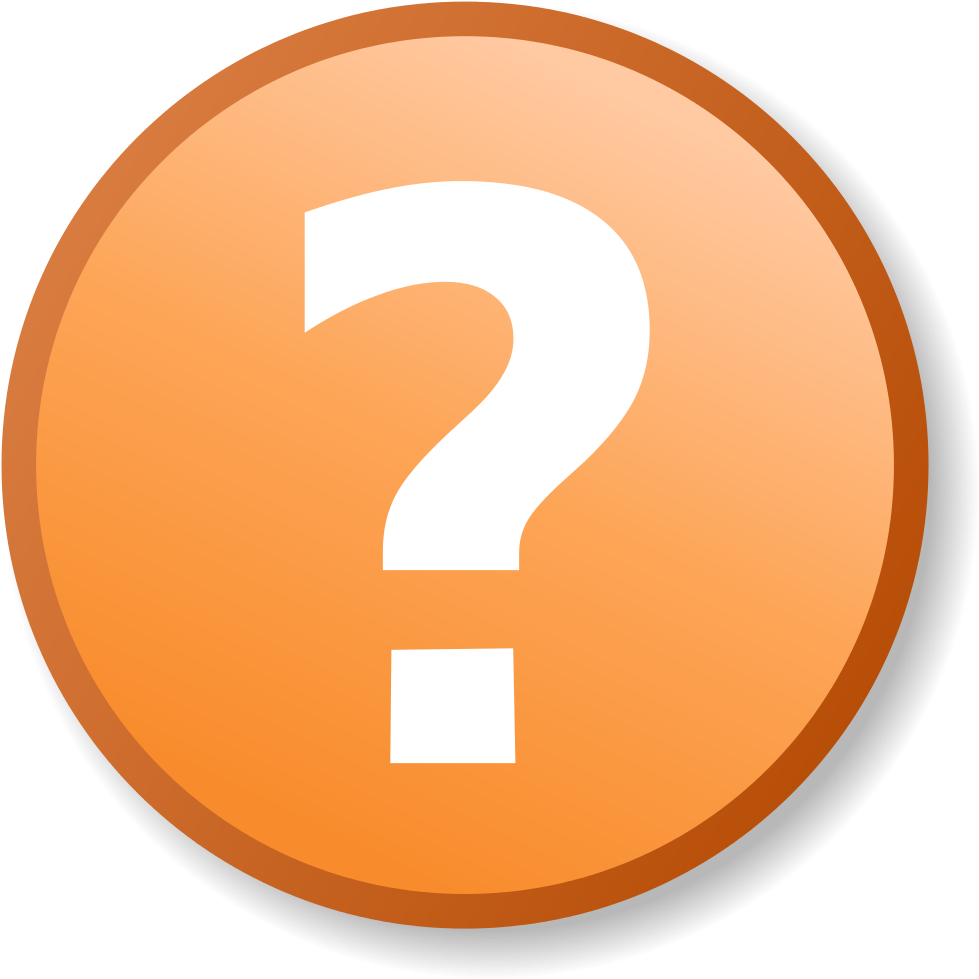 File - Ambox Question - Svg - Help Icon Orange Png (1024x1024)