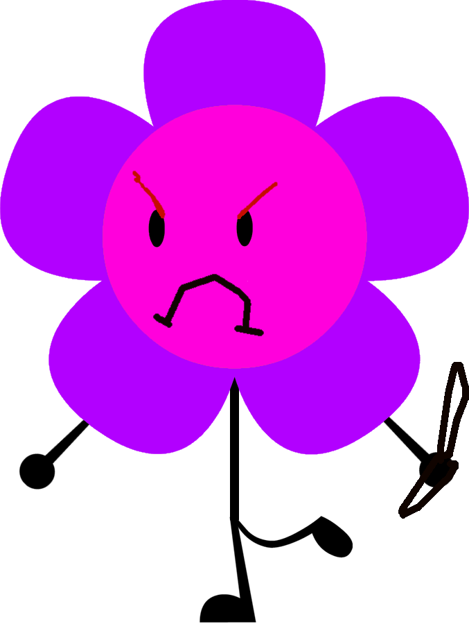 Neon's Flower - Portable Network Graphics (677x900)