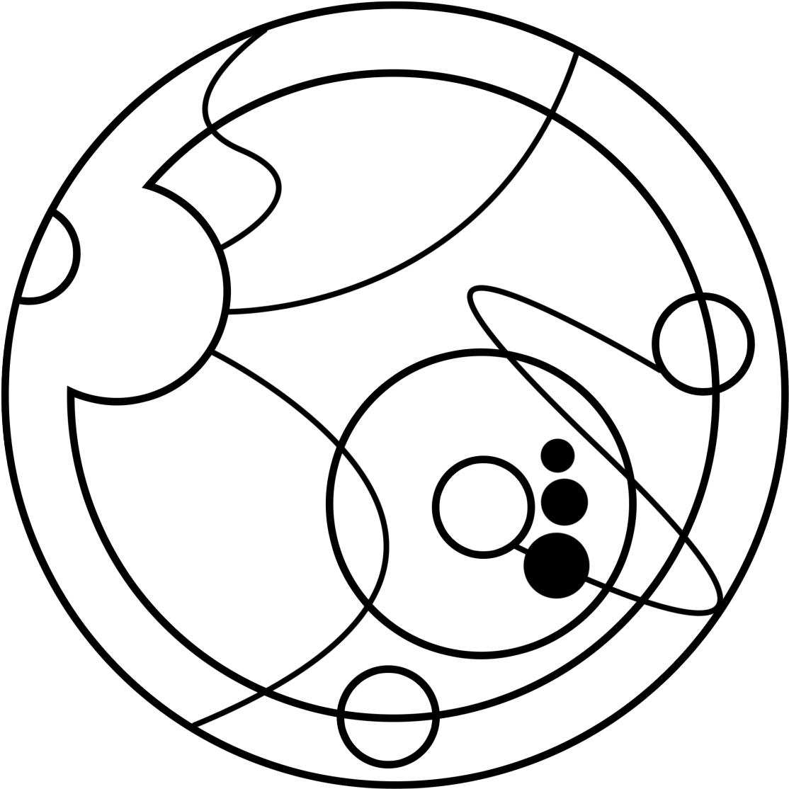 Soccer Ball Clipart Black And White - Circle (1280x1280)