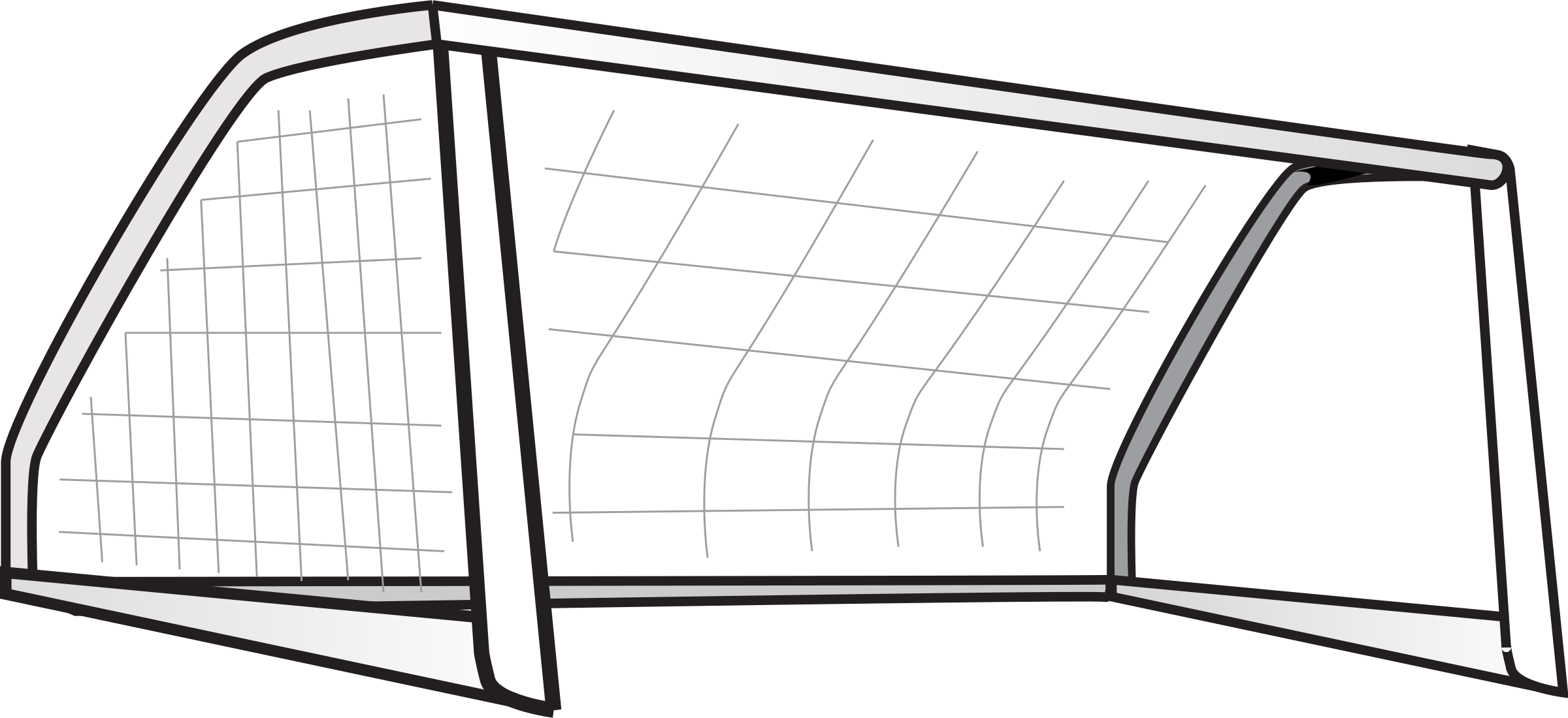 Clipart Football Goal Post Clipart Panda Free Clipart - Architecture (2400x1100)