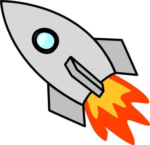 Icarus Rocket Clip Art At - Rocket Clipart Transparent Background (600x581)