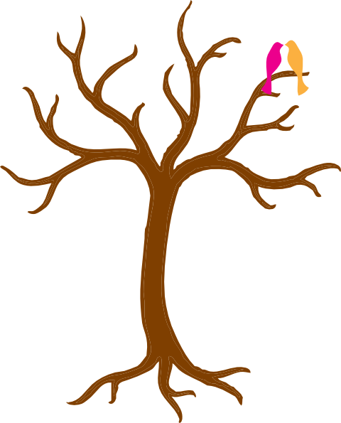 Bare - Tree - Clipart - Tree With No Leaves (480x595)