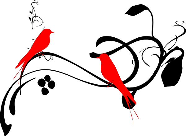 Bulbul Clipart Bird - Lines, Vines And Trying Times (600x437)