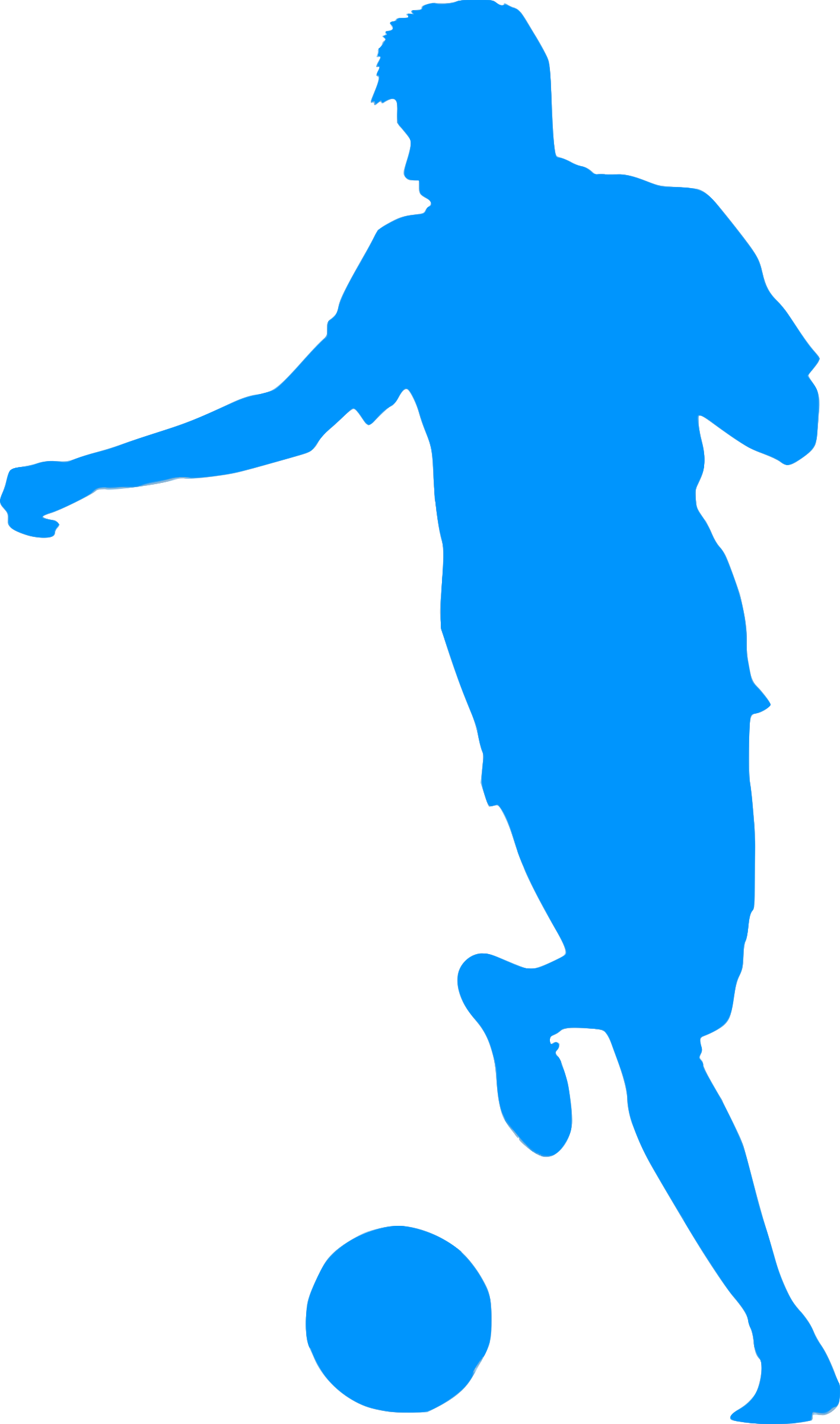 Silhouette Football 40 - Neymar Hd Png (1416x2400)