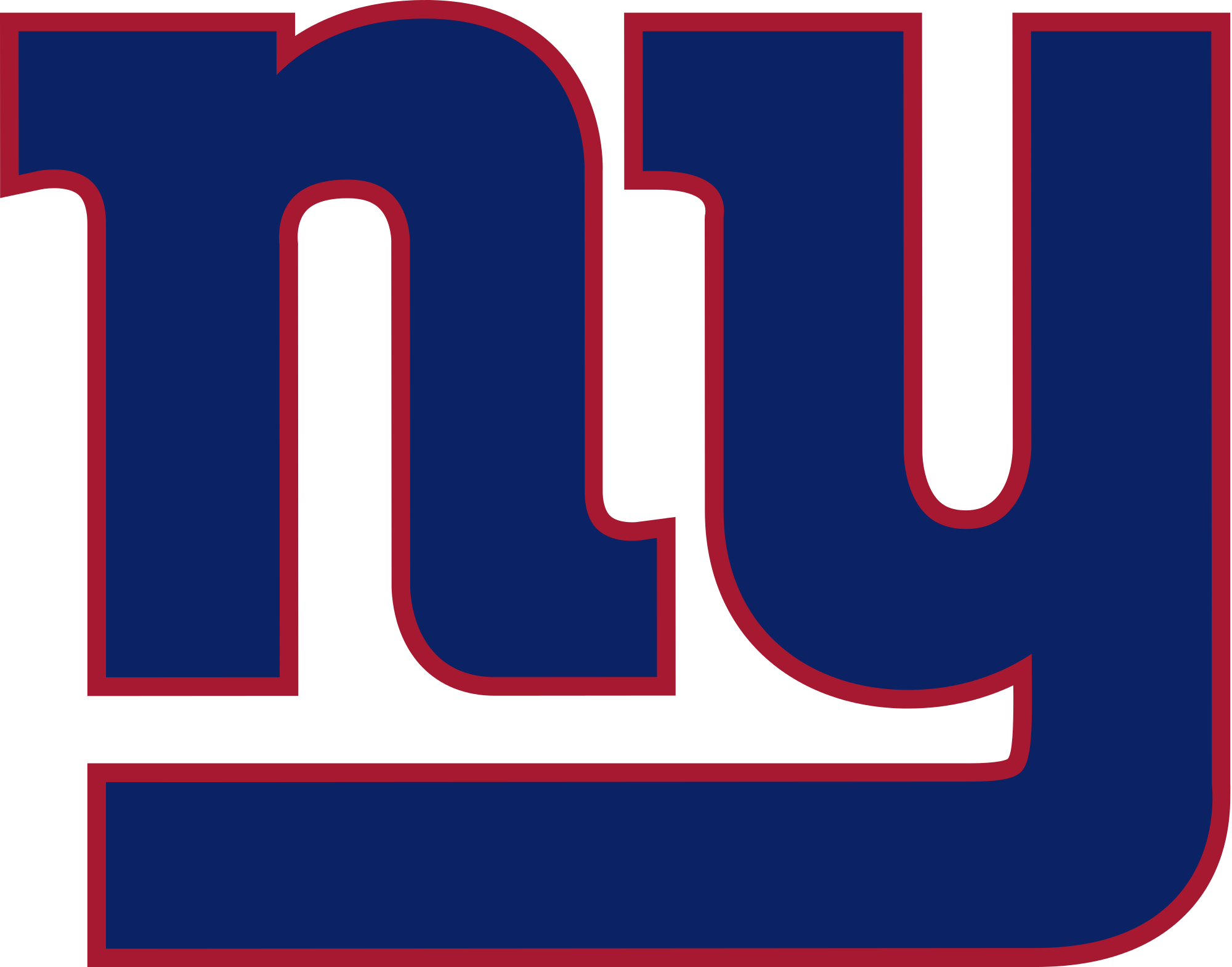 New York Giants Football Logo Design New York Giants - New York Giants Png Logo (2000x1569)