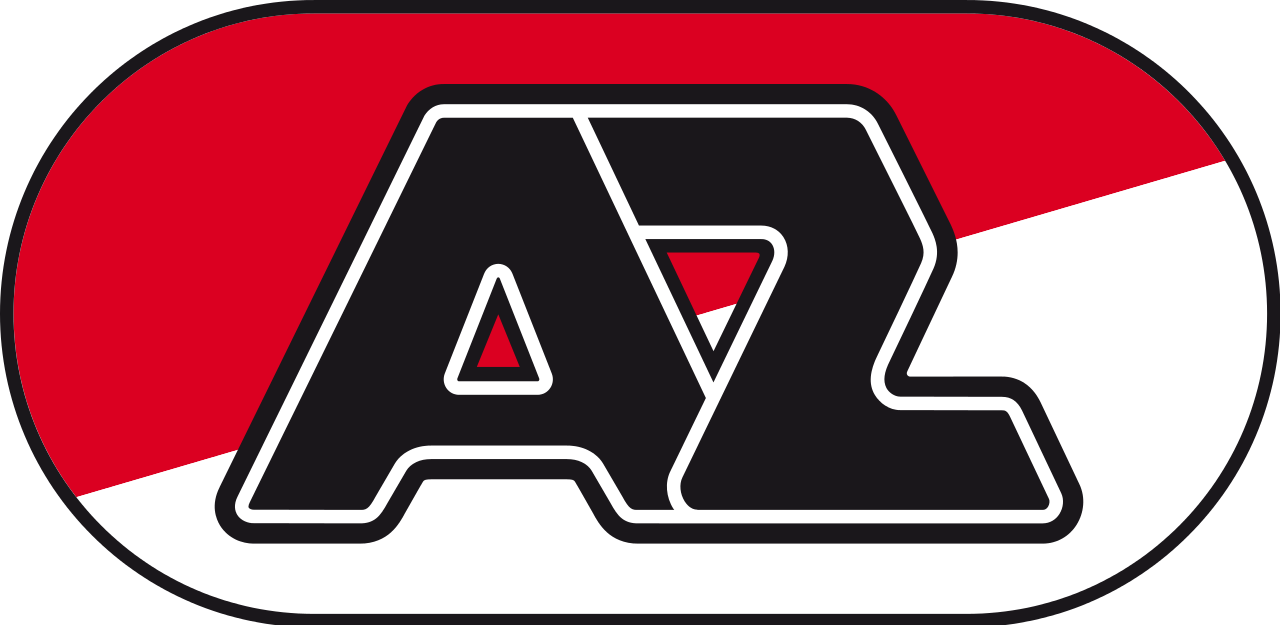 Marten Clipart Play Football - Az Alkmaar Logo (1280x625)