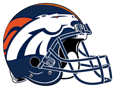 Denver Broncos Helmet Bucs Clipart - Denver Broncos Helmet Logo (400x308)