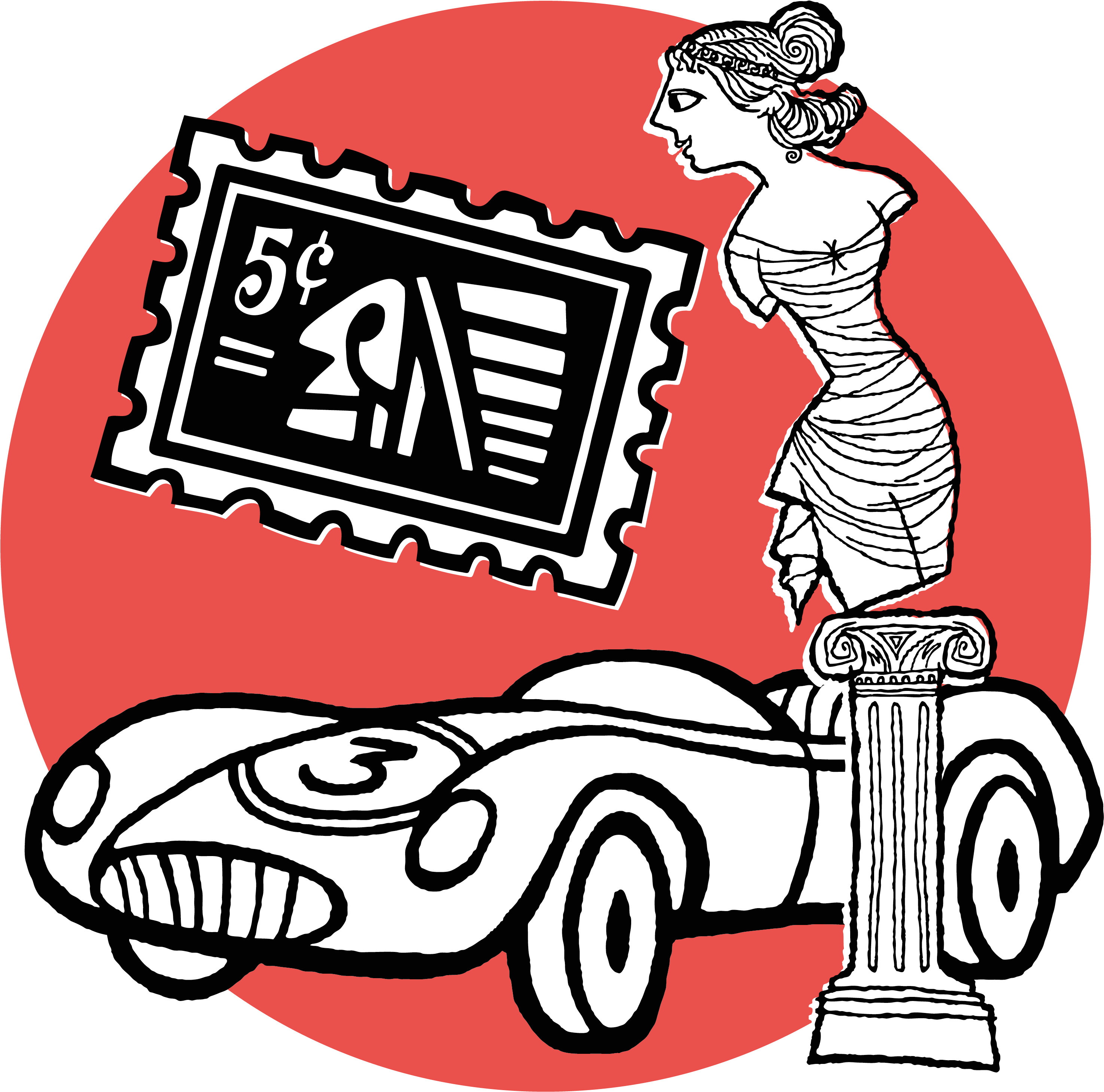 Alternative Assets - Art Print: Pop Ink - Csa Images' Stamp, 61x46in. (3333x3333)