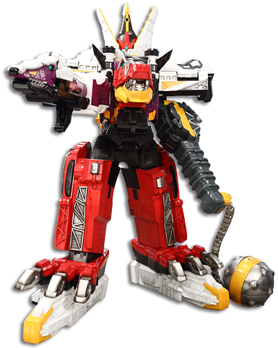 Plesio Charge Megazord - Power Rangers Dino Charge Plesio Charge Megazord (400x500)