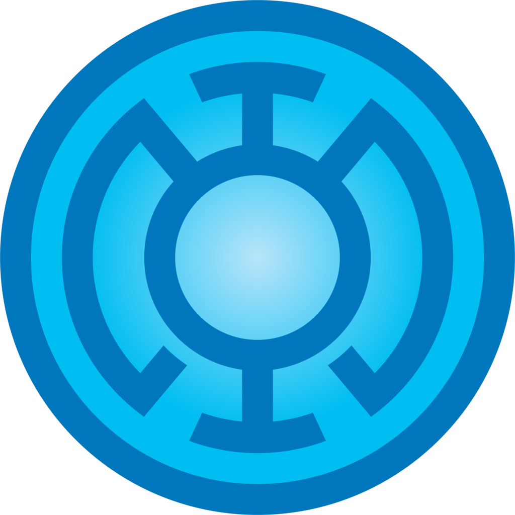 Blue Lantern By Regispider Blue Lantern By Regispider - Circle (1024x1024)