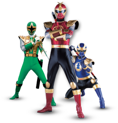 Los Power Ranger Fondo De Pantalla Probably With A - Power Ranger Ninja Samurai (570x460)